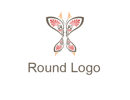 flourish butterfly illustration