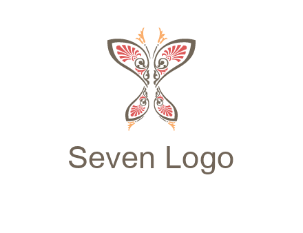 flourish butterfly illustration