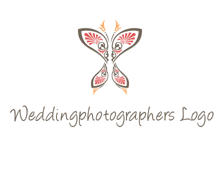 flourish butterfly illustration