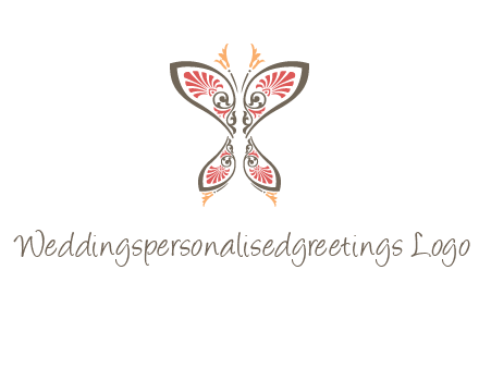 flourish butterfly illustration