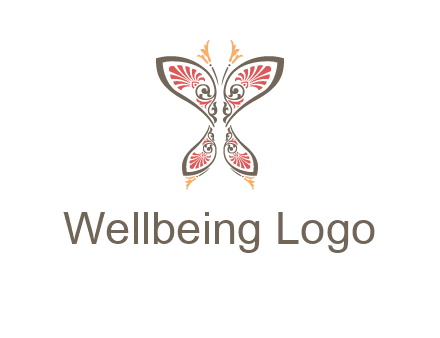 flourish butterfly illustration