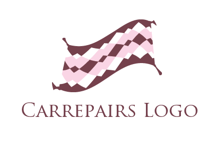 flying rug with pattern illustration