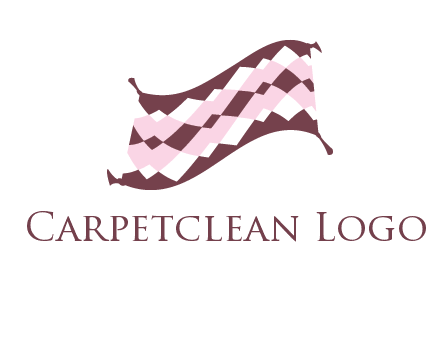 flying rug with pattern illustration