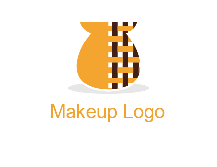 vase with pattern bag logo