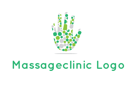 Dotted hand logo