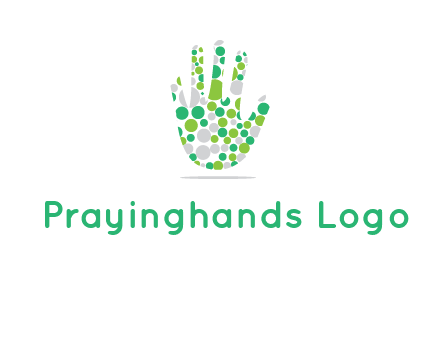 Dotted hand logo