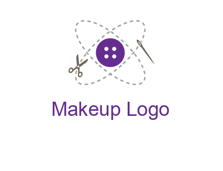 button and stitch line logo