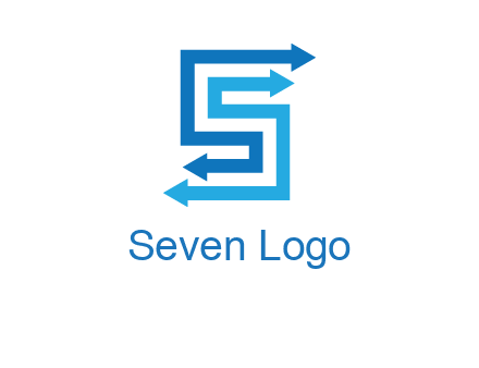Two arrows forming letter S logo