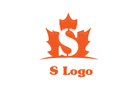 letter s inside the weed leaf logo