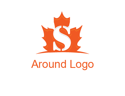 letter s inside the weed leaf logo