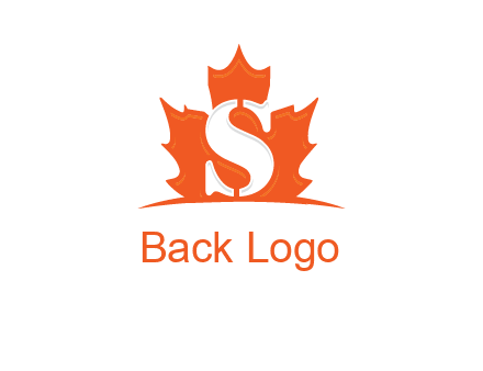letter s inside the weed leaf logo