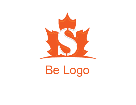 letter s inside the weed leaf logo