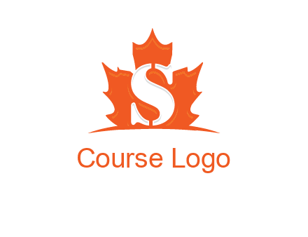 letter s inside the weed leaf logo