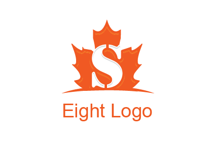 letter s inside the weed leaf logo
