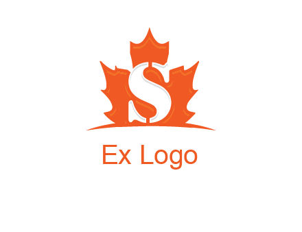 letter s inside the weed leaf logo