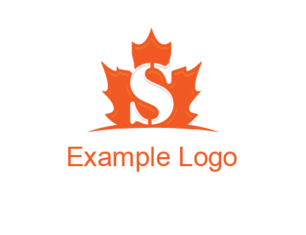 letter s inside the weed leaf logo