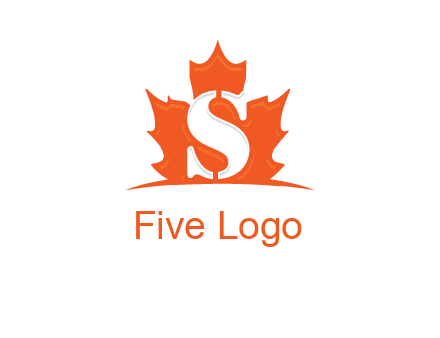 letter s inside the weed leaf logo