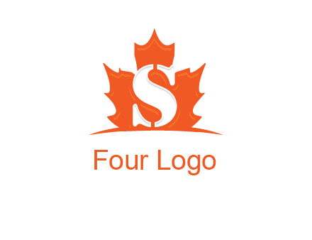 letter s inside the weed leaf logo