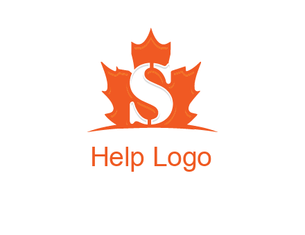 letter s inside the weed leaf logo