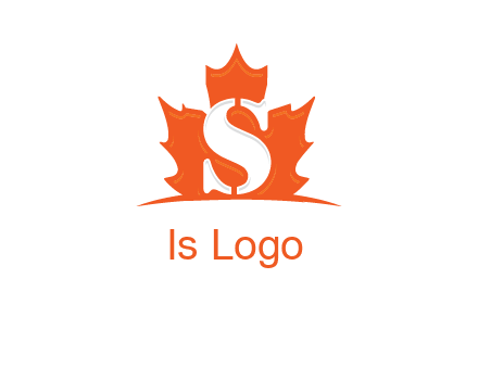 letter s inside the weed leaf logo