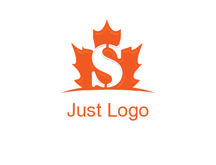 letter s inside the weed leaf logo