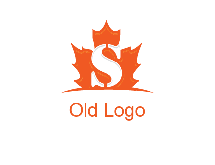 letter s inside the weed leaf logo
