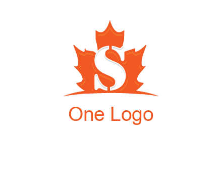 letter s inside the weed leaf logo