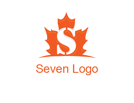 letter s inside the weed leaf logo