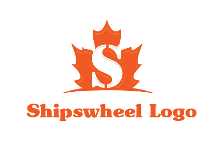 letter s inside the weed leaf logo