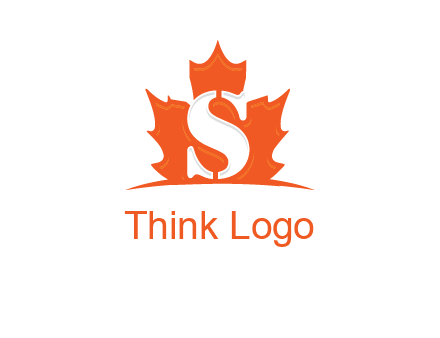 letter s inside the weed leaf logo