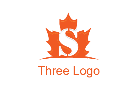 letter s inside the weed leaf logo