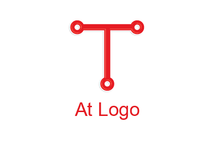 letter t with technology connection logo