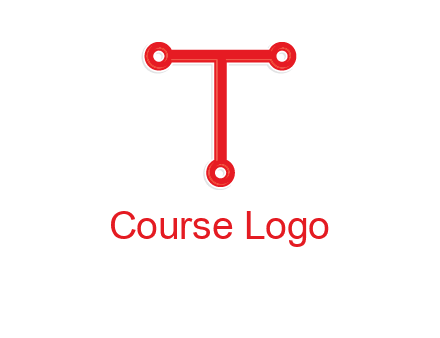 letter t with technology connection logo