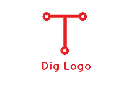 letter t with technology connection logo