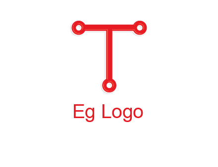 letter t with technology connection logo