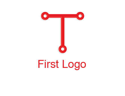 letter t with technology connection logo