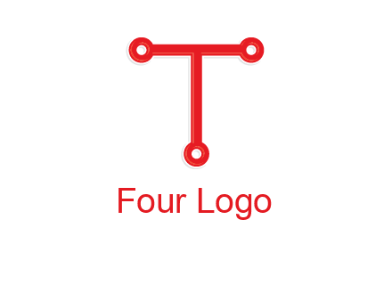 letter t with technology connection logo