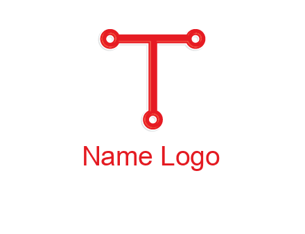 letter t with technology connection logo