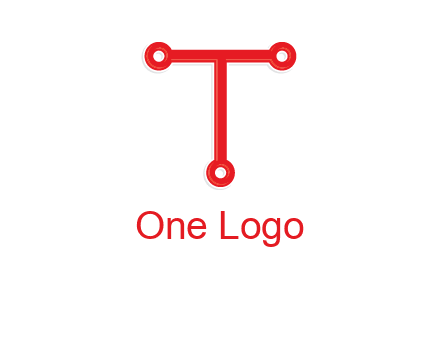 letter t with technology connection logo