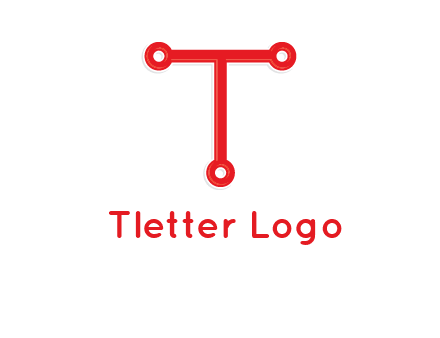 letter t with technology connection logo