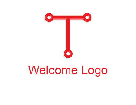 letter t with technology connection logo