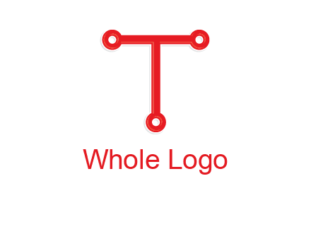 letter t with technology connection logo