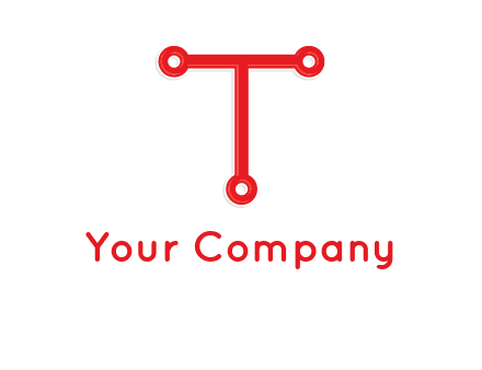 letter t with technology connection logo