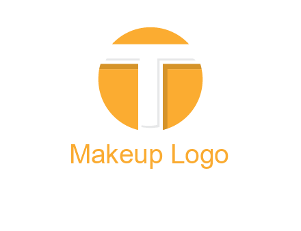 letter t inside the circle logo