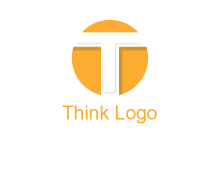 letter t inside the circle logo