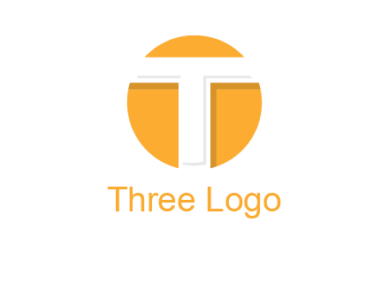letter t inside the circle logo
