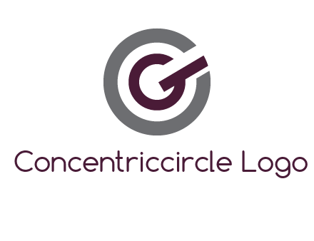 letter g inside the circle logo