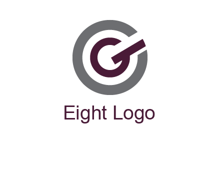 letter g inside the circle logo