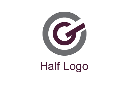 letter g inside the circle logo
