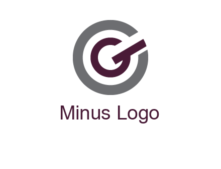 letter g inside the circle logo